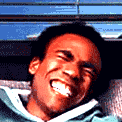 Laughing donald glover community