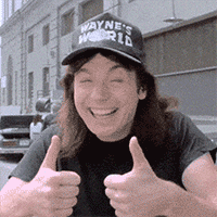 Waynes World thumb up