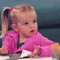 Whatever girl funny face