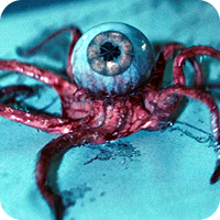 Alien Earth Eye Monster