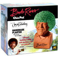 Chia Pet Bob Ross