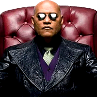 Matrix Morpheus Lawrence Fishburne