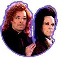 Paul Rudd and Jimmy Fallon as Dead Or Alive