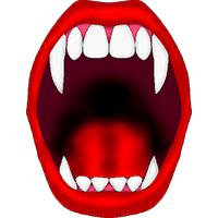 Vampire teeth