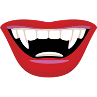Vampire teeth